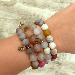 OMI Beaded Stretch Bracelets